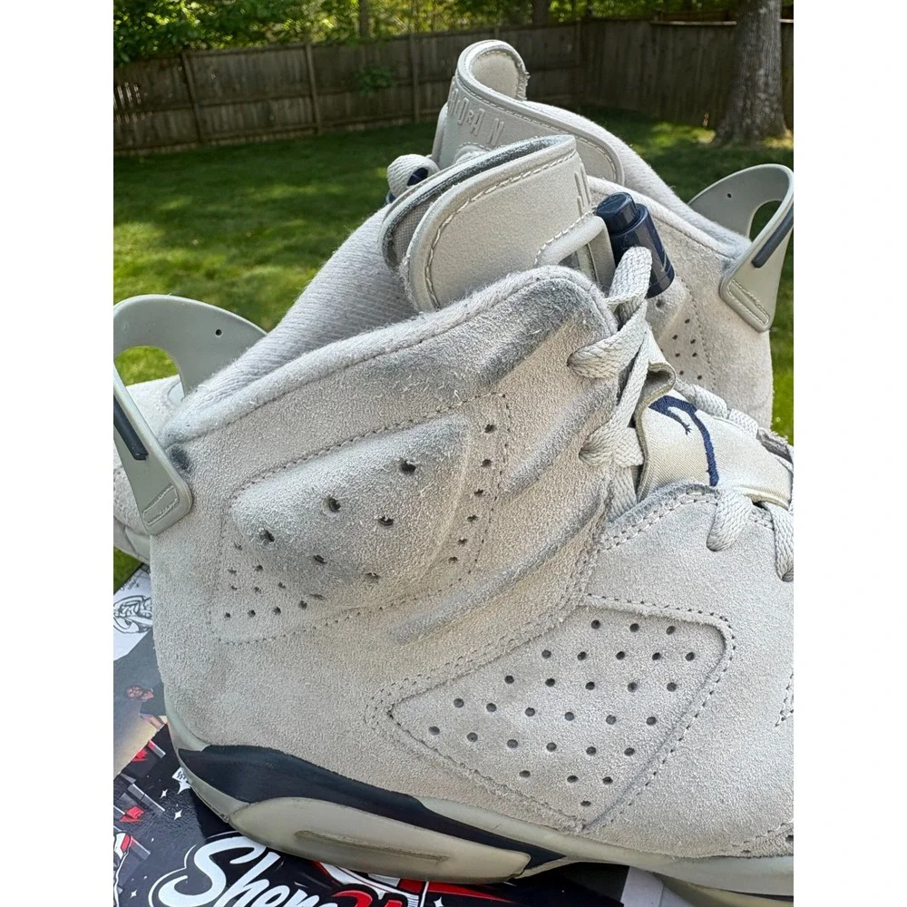 Air Jordan 6 Retro Georgetown Magnet College Navy Grey CT8529-012 Mens Size 12